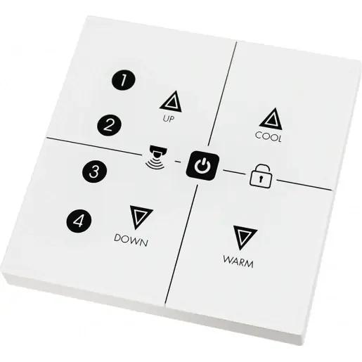 Snelle Levering Regiolux LC-RX Lichtregelsysteemcomponent controle-eenheid Netwerk 86x35.6x86mm 84504025200