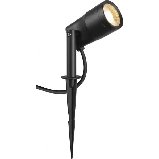 SLV prikspot Grondpen aluminium zwart IP65 1007147 Koop Online