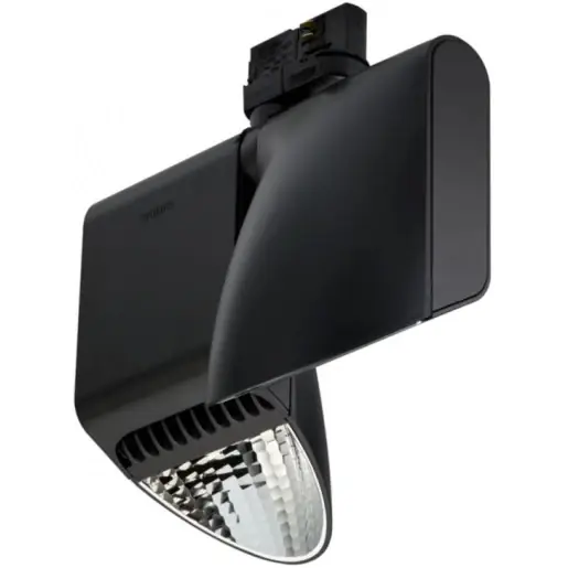 Nieuw Philips StoreFlow ST762T railspot dub asym 3000K 8200lm 250x169mm DALI DALI-2 dimbaar 41-80° - Breedstralend zwart 8720169011687
