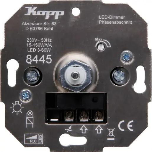 Weekendaanbieding Kopp Sokkel dimmer RC LED 3-50W