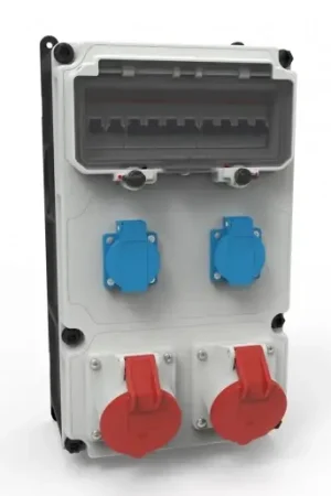 Beperkte Voorraad Bals VARIABOX 2X SCHUKO 2X 32A 5P