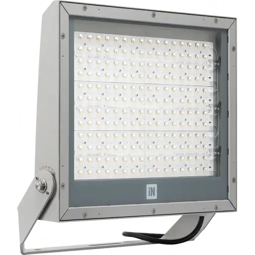 PIL Win Pro 40 Schijnwerper (exclusief driver) 740 asym 4000K 79472lm 585x520mm dmx DALI-2 21-40° - Mediumstralend IP66 grijs 3118170 Koop Vandaag