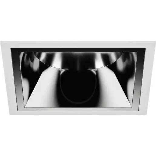 Trilux Sonnos downlighter symm 3000K 3800lm 228x228mm DALI DALI-2 41-80° - Breedstralend Steekklem wit 9002016462 Actieprijs