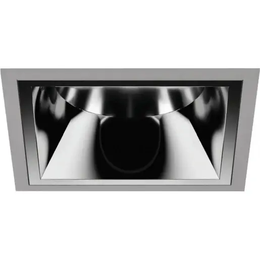 Korting Trilux Sonnos downlighter symm 3000K 2000lm 165x165mm DALI DALI-2 41-80° - Breedstralend Steekklem zilver 9002021972