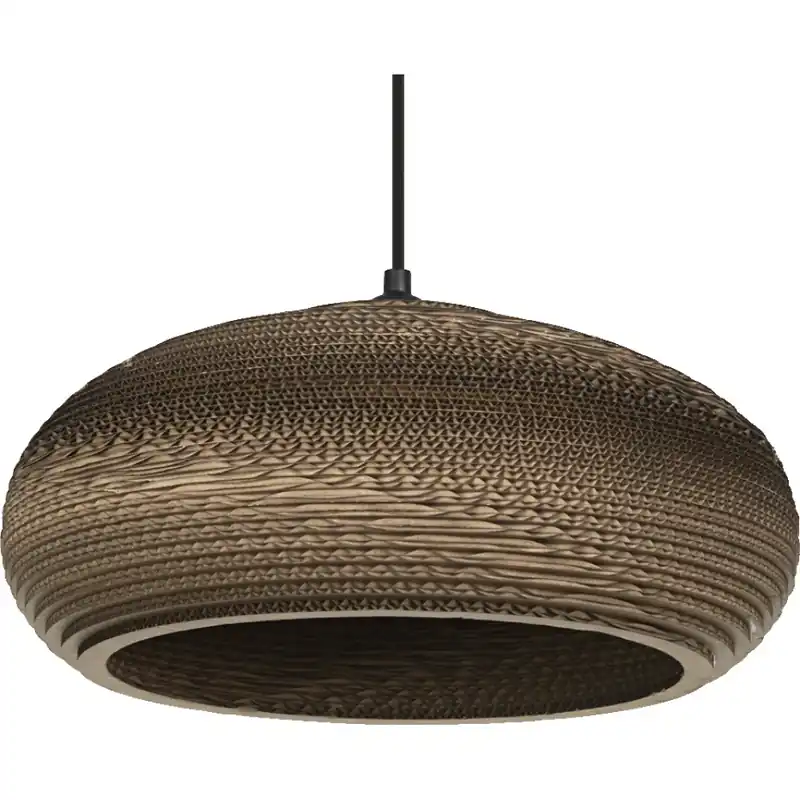 Ledvance Decor Cardboard Drop E27 pendelarmatuur retrofit mm bruin IP20 4058075837041 Premium