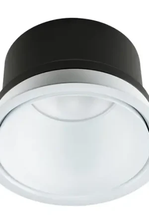 Betrouwbaar Concord Solstice downlight inbouw symm 3000K 1800lm 100x100mm DALI DALI-2 dimbaar 41-80° - Breedstralend Steekklem IP40 2070137