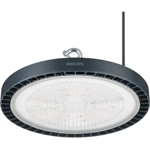 Philips CoreLine BY122P LED halstraler 4000K 31000lm grijs 156 - 192W >80° - Extreem breedstralend IP65 8719514956018 Seizoensaanbieding