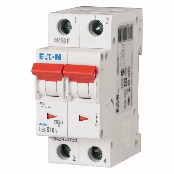 Eaton Moeller PLS - Installatieautomaat PLS6-C10/2-MW Bestel Nu