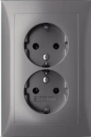 Voordeelprijs BERKER 47721404 WCD RA 2V (COMPACT INBDS) VLAK
