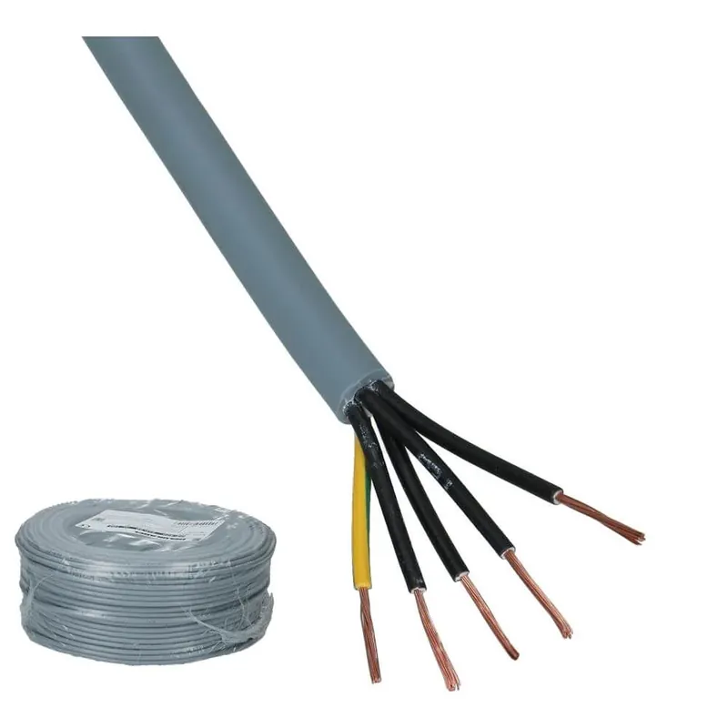 Stuurstroomkabel JZ-500 5x2.5mm² grijs - 100 meter Koop Vandaag
