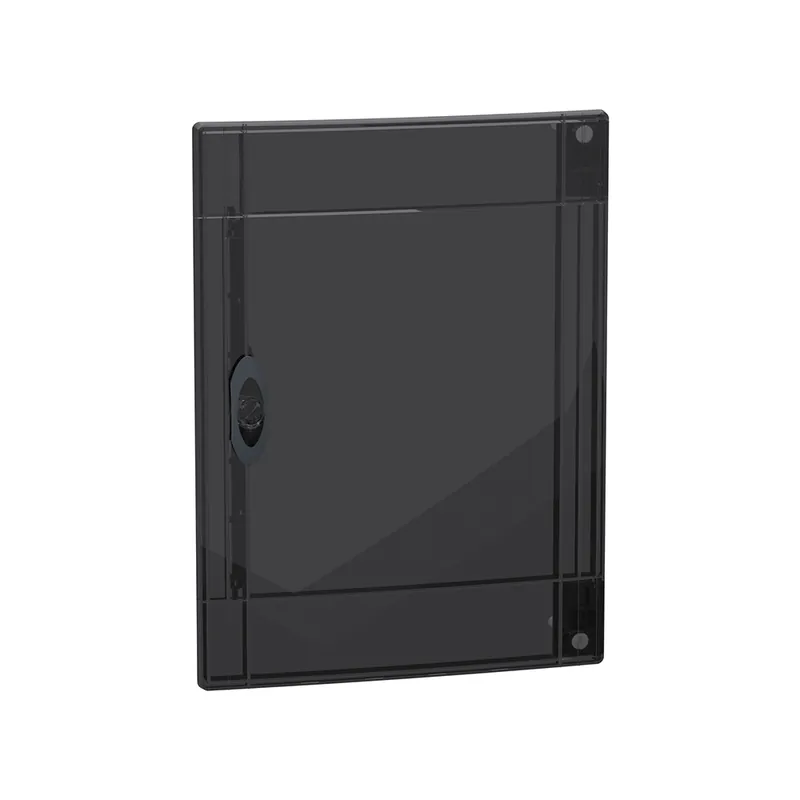 PrismaSeT XS transparante deur smoked voor verdeler 2x13 modules Beperkte Voorraad