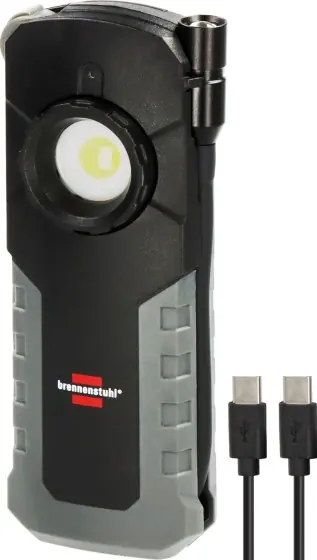 Professional accu LED werklamp HL 1000 ACW, 1000+380 lm, IP54 Must-Have